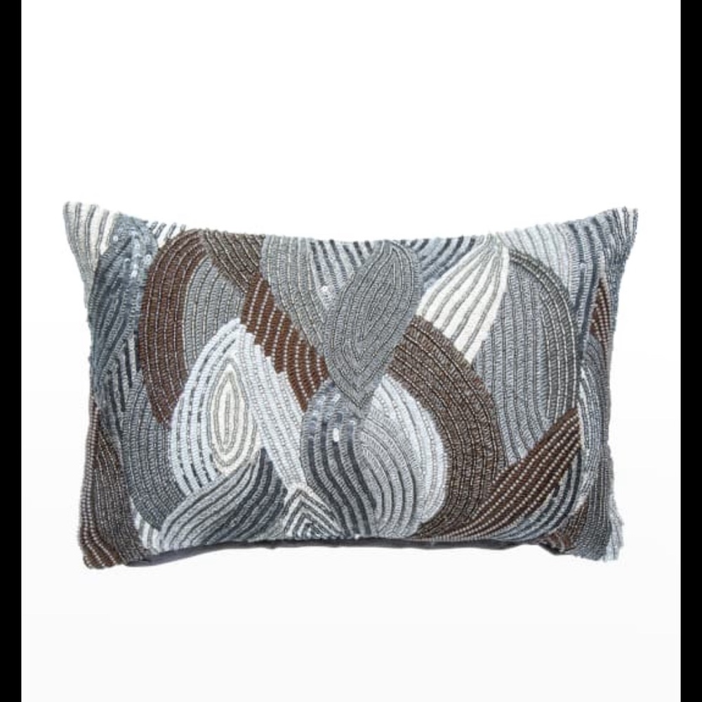 MacKenzie-Childs
Sterling Waves Lumbar Pillow brand new with tags